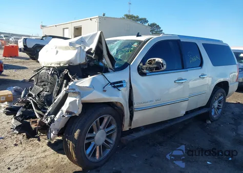 2009 Cadillac Escalade Esv Platinum Edition from USA, damaged, VIN 1GYFK36259R143477